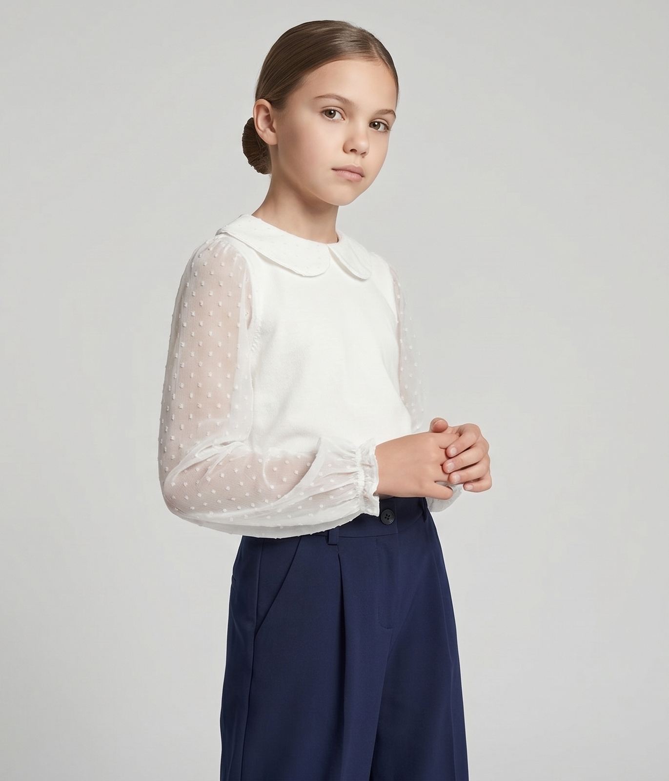 GIRLS Blouse/Блузка детская/AW26TKG011