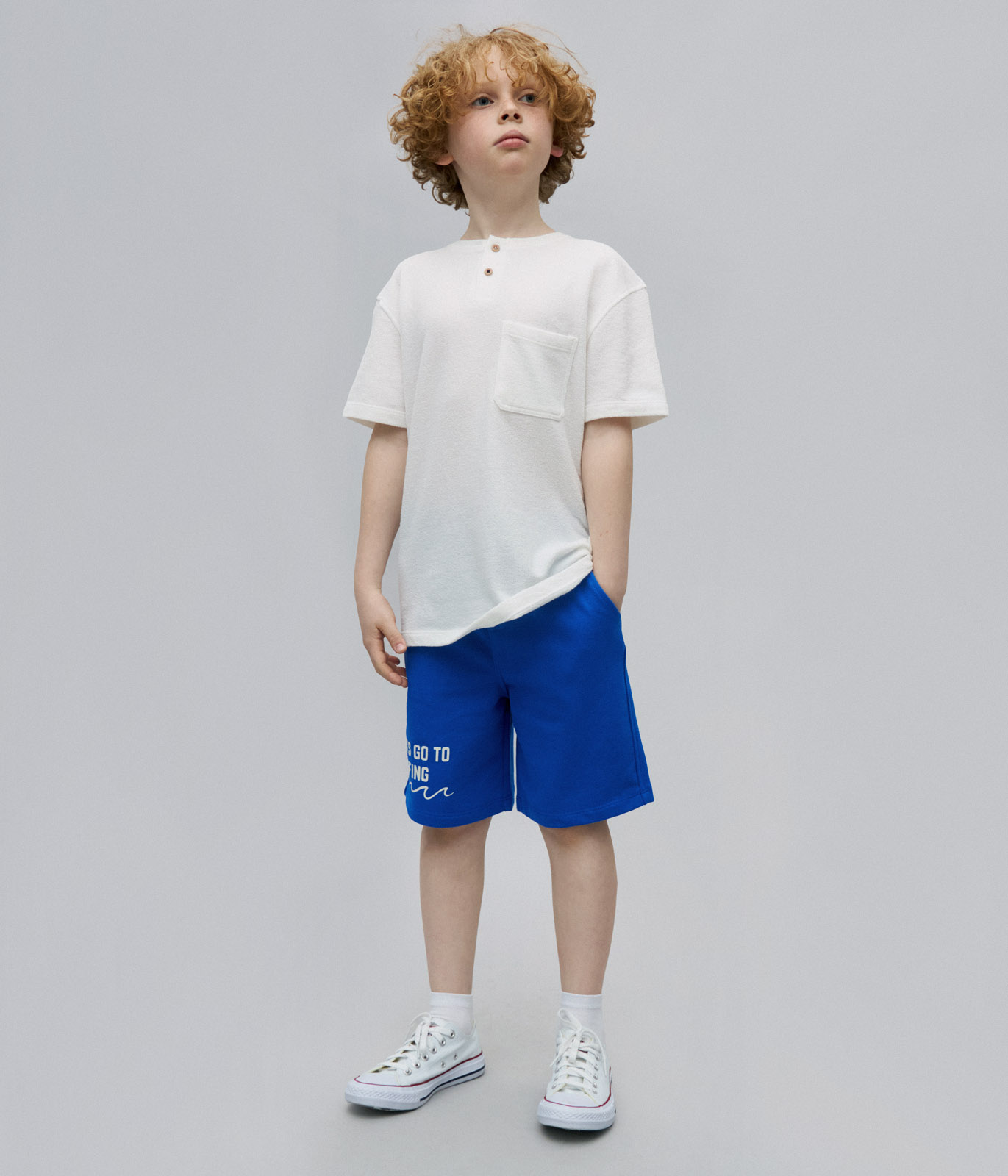 BOYS Shorts sweat/ Шорты детские/SS24TKB019