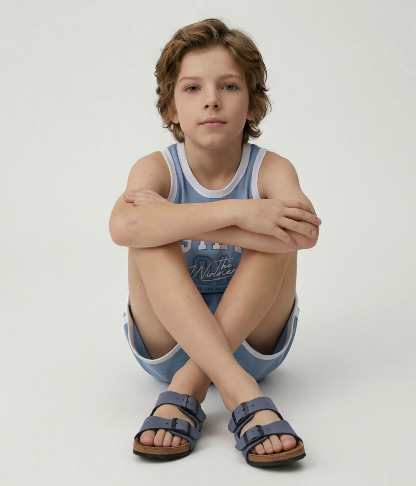 BOYS Set: t-shirt & shorts/Комплект: майка и шорты детские/SS26TKB015