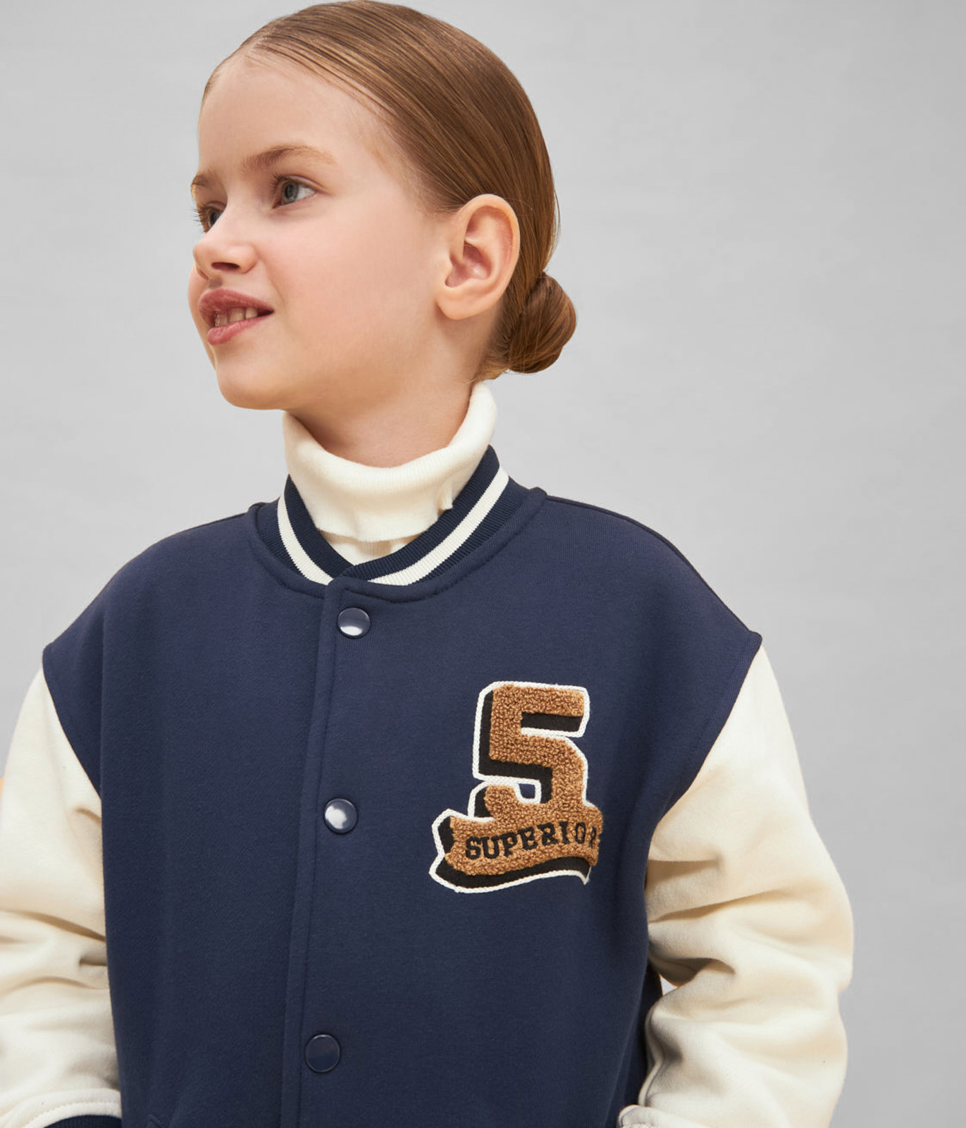 BOYS Sweat bomber/ Куртка детская/SS24TKB001
