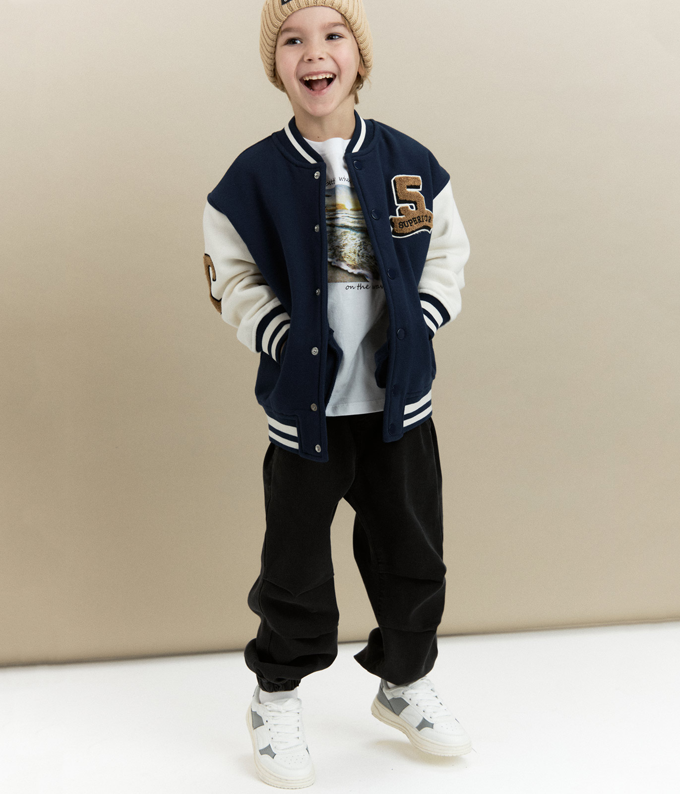 BOYS Sweat bomber/ Куртка детская/SS24TKB001