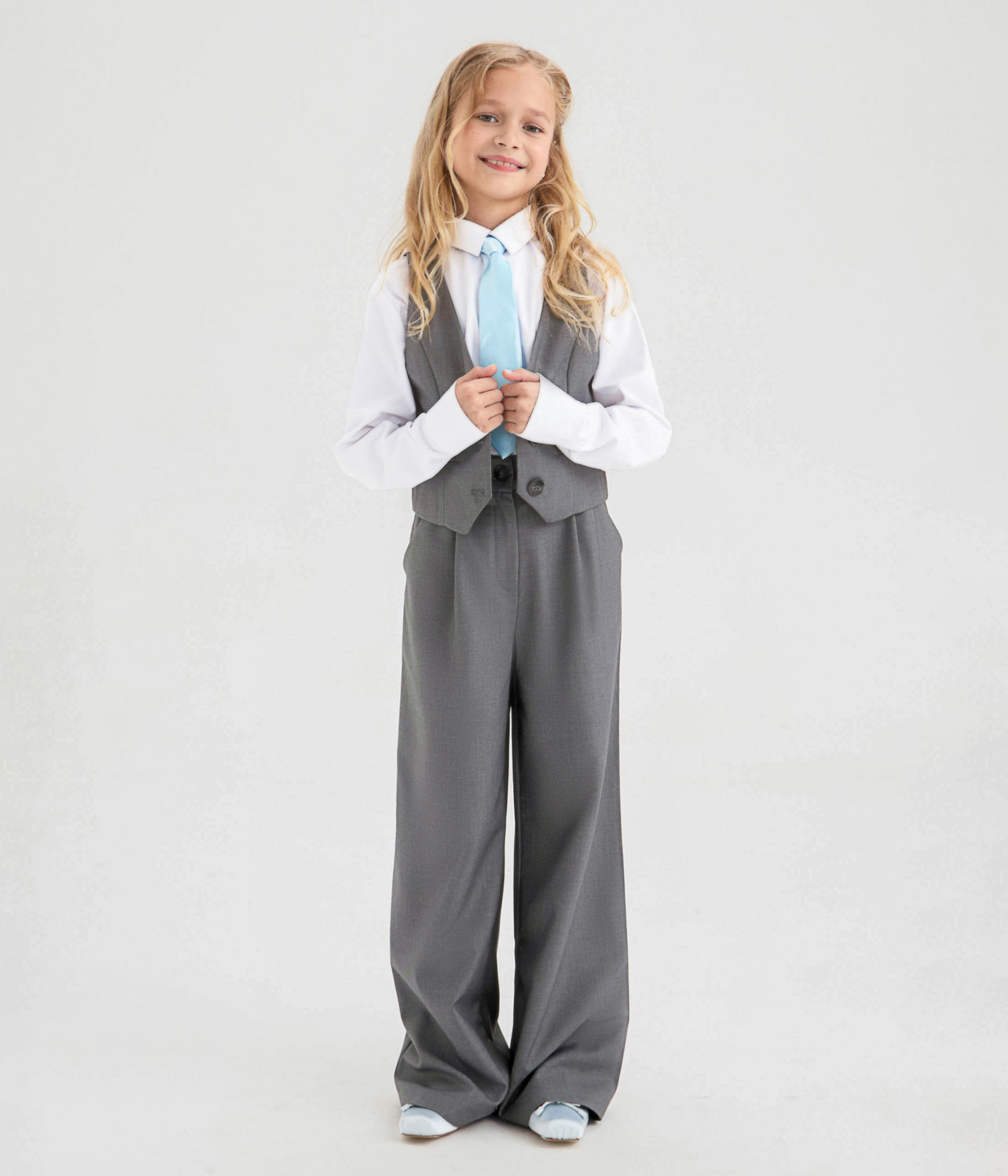GIRLS Vest/Жилет детский/AW25TKG018