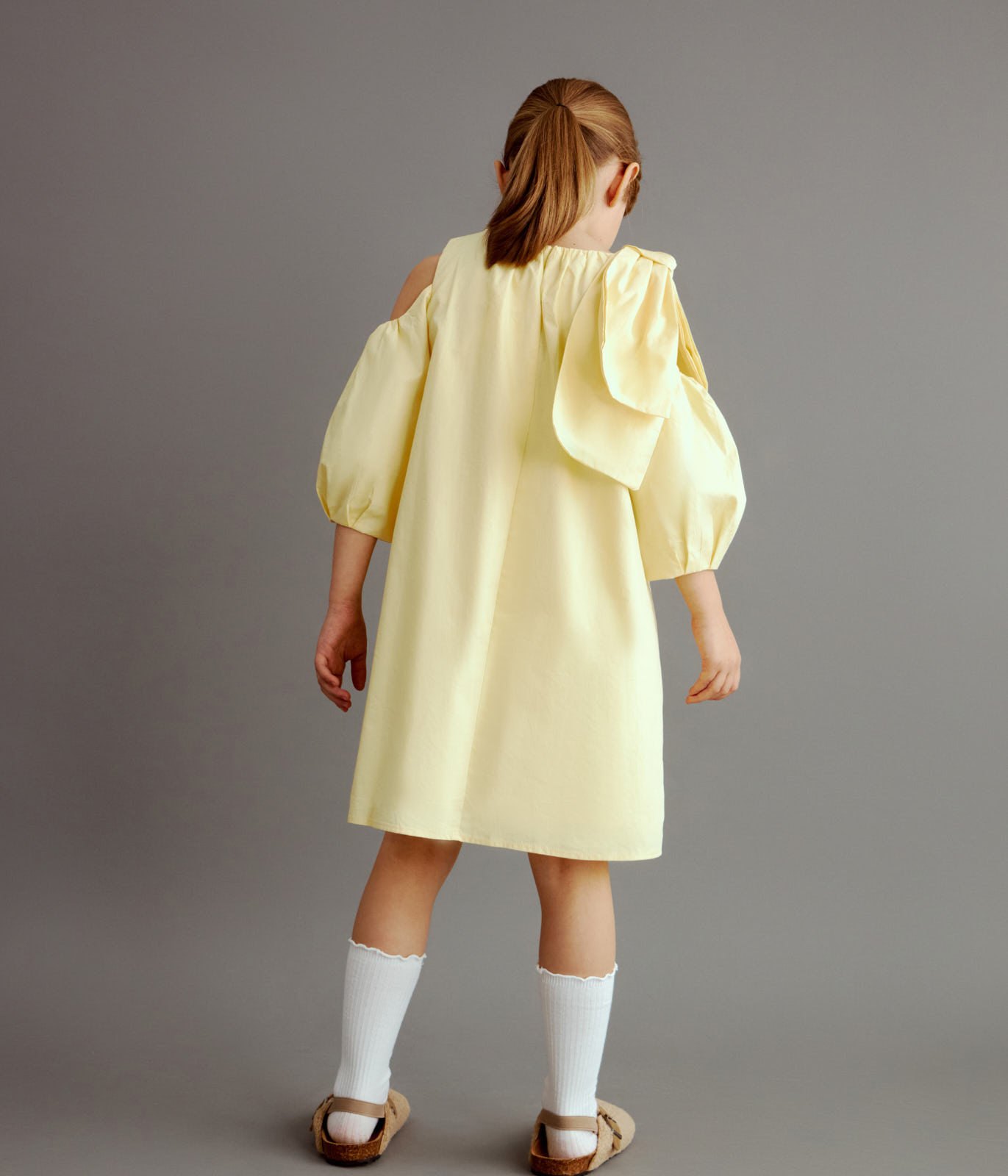 GIRLS poplin dress SS/Платье детское/SS24TKG094
