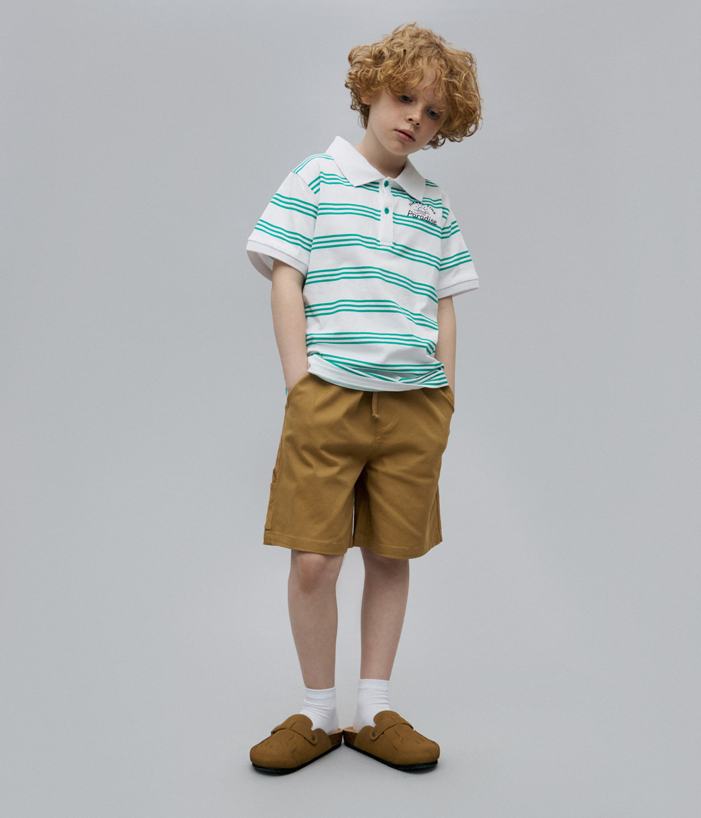 BOYS Polo SS Jersey/ Футболка детская к/р/SS24TKB059
