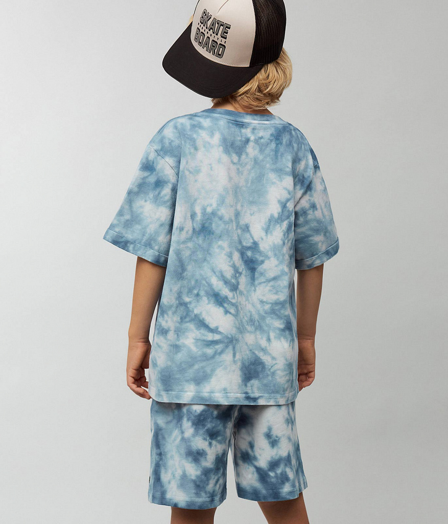 BOYS Tie dye tee SS/ Футболка детская к/р/SS24TKB049 синий