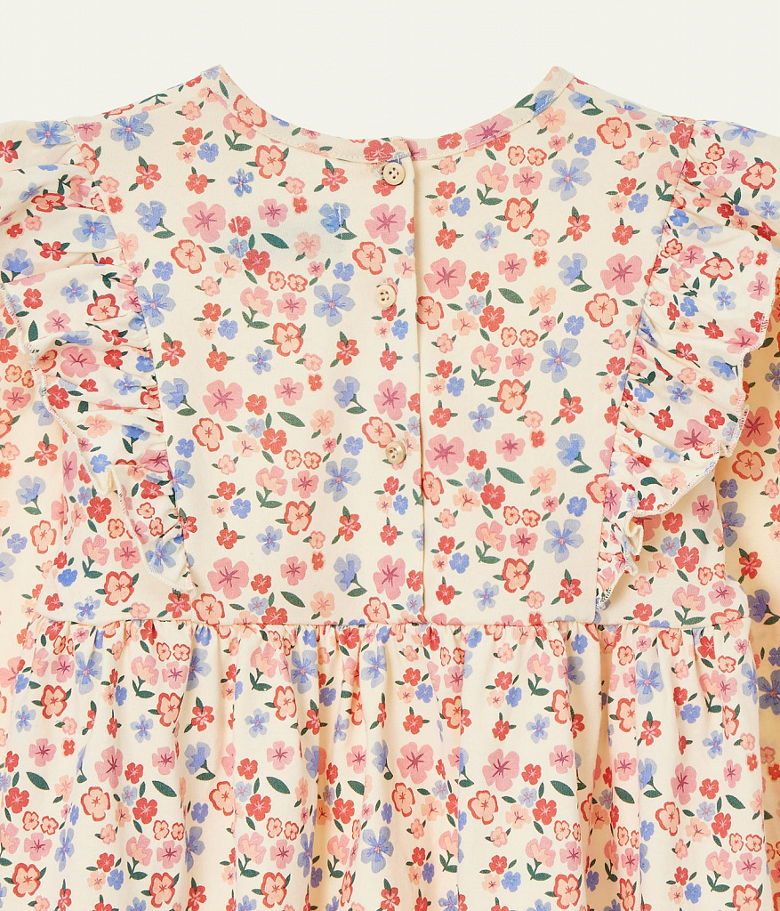 GIRLS dress LS/ Платье детское д/р/AW23TKG026 розовый