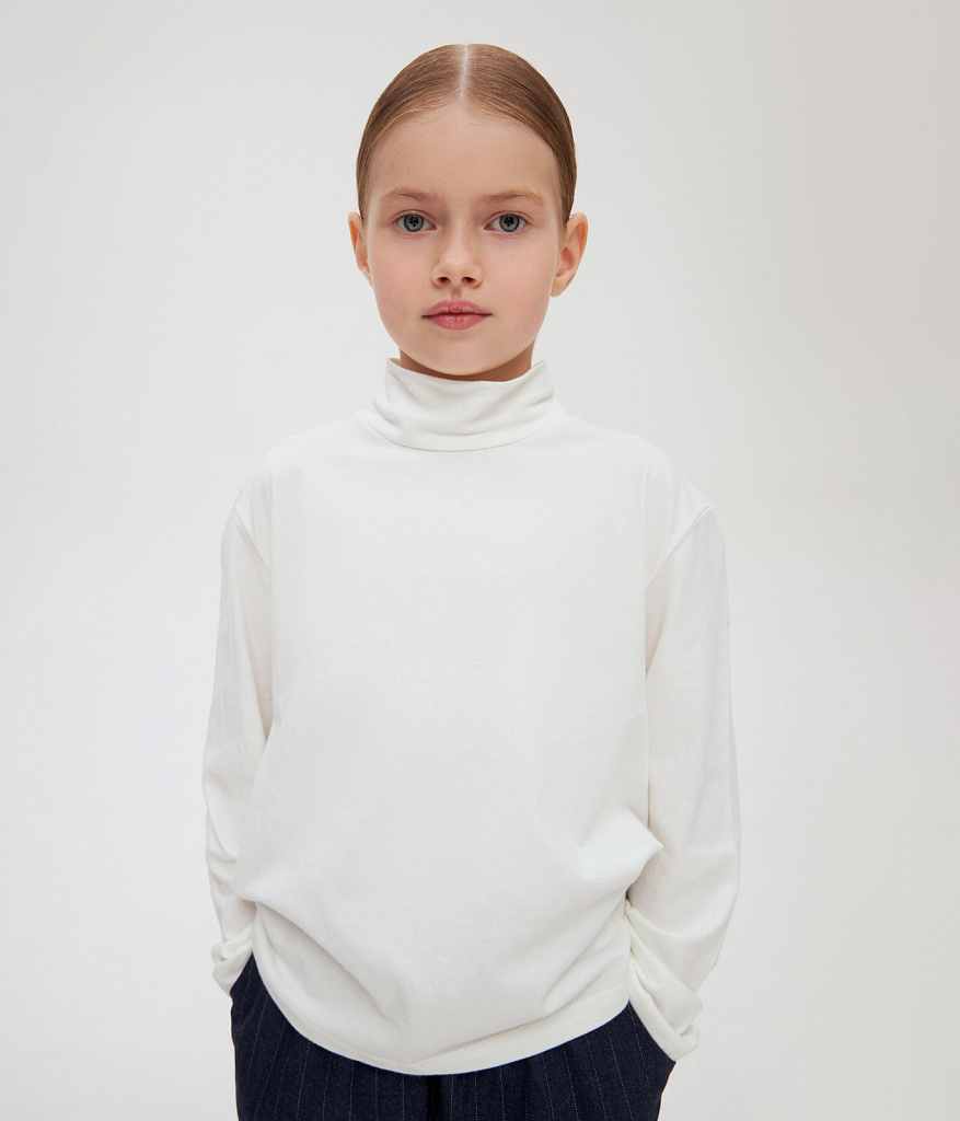 BOYS roll neck/ Водолазка детская/AW23TKB030 белый