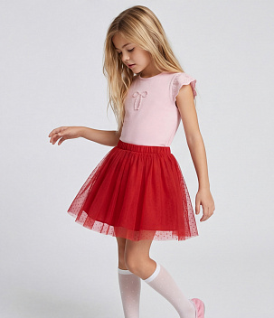 GIRLS Skirt/Юбка детская/AW25TKG040