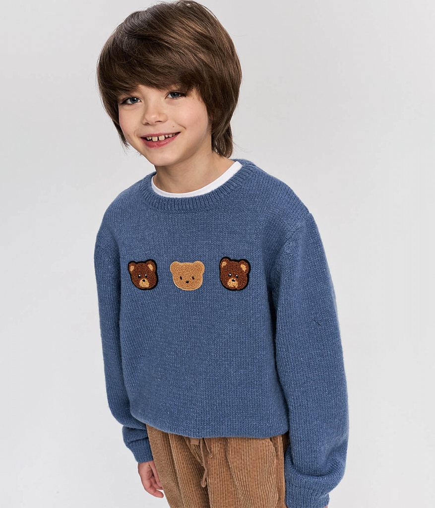 Джемпер детский/AW25TKB034 синий