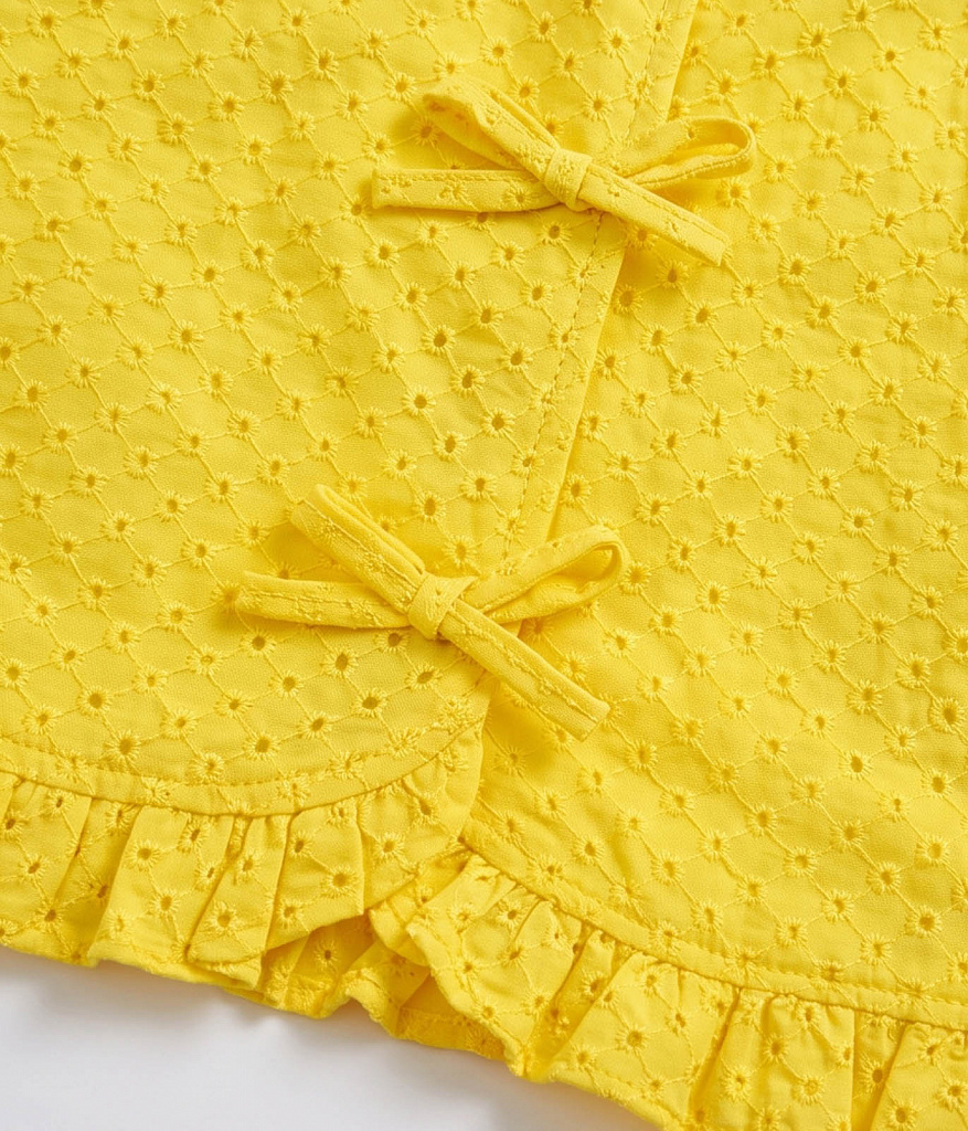 Топ детский/SS26TKG032 желтый