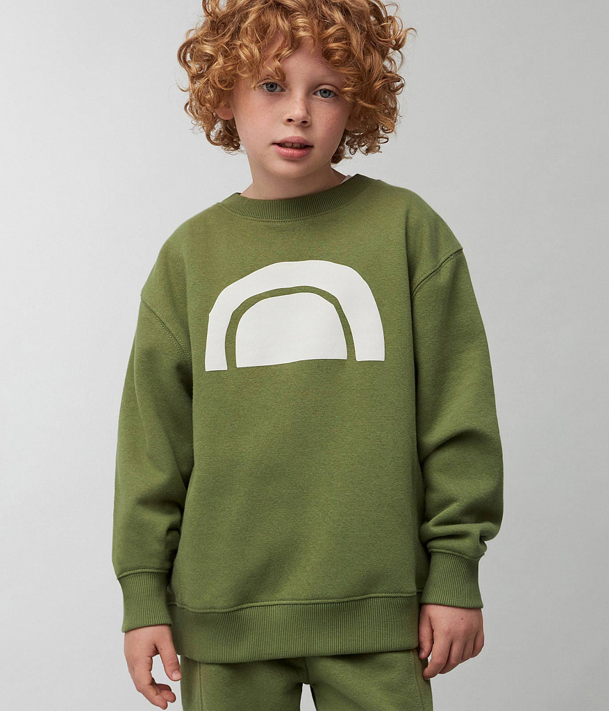 BOYS Jumper sweat/Джемпер детский/AW23TKB034 зеленый