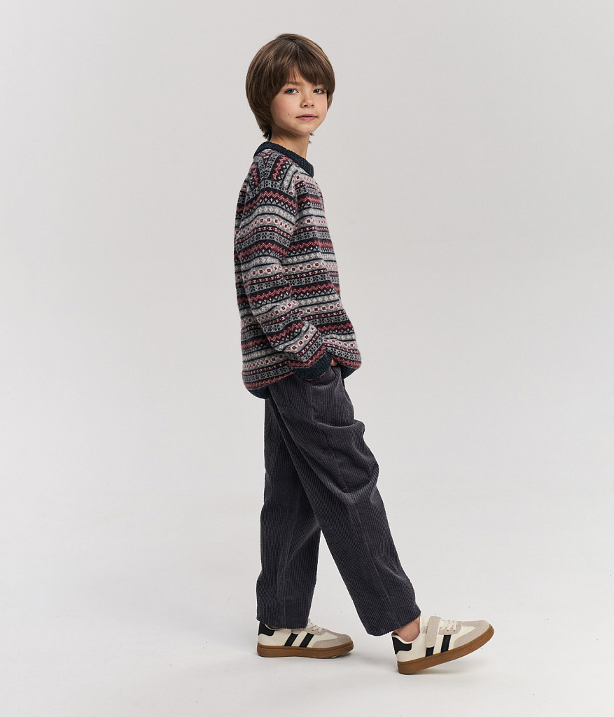 UNISEX Pants/Брюки детские/AW25TKU004 серый