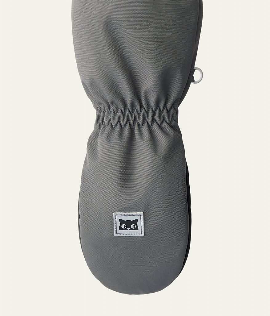GIRLS mittens /Варежки детские/AW23TKG019 серый