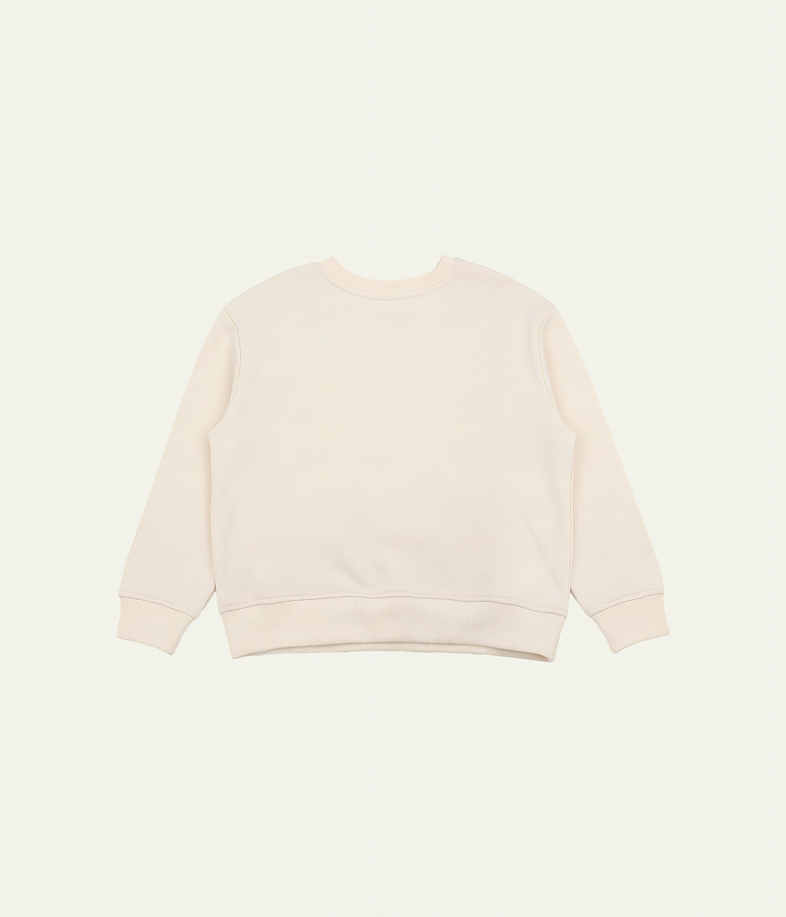 GIRLS Set: leggings & sweatshirt/Комплект детский: Леггинсы и свитшот /AW25TKG037 молочный; бежевый