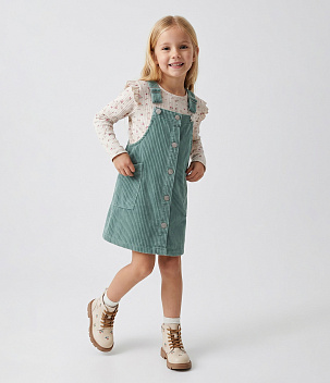 GIRLS pinny dress/ Сарафан детский/AW23TKG034