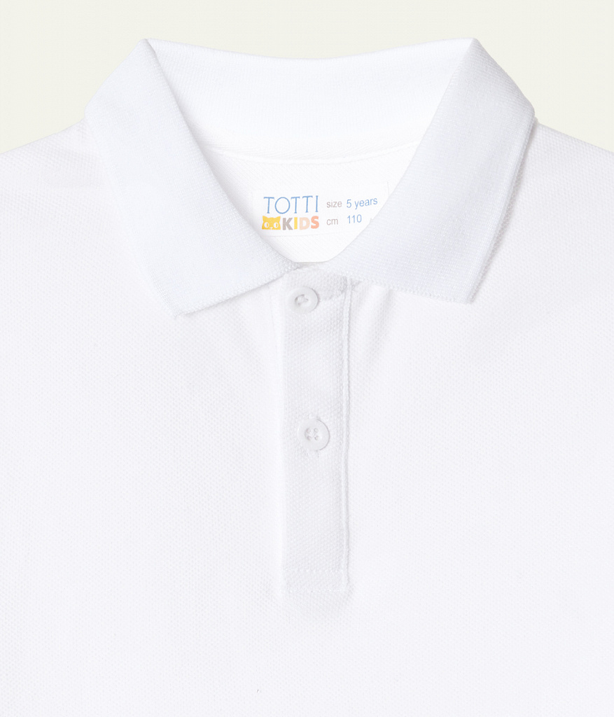 BOYS Polo SS/ Футболка детская к/р/SS24TKB053 белый