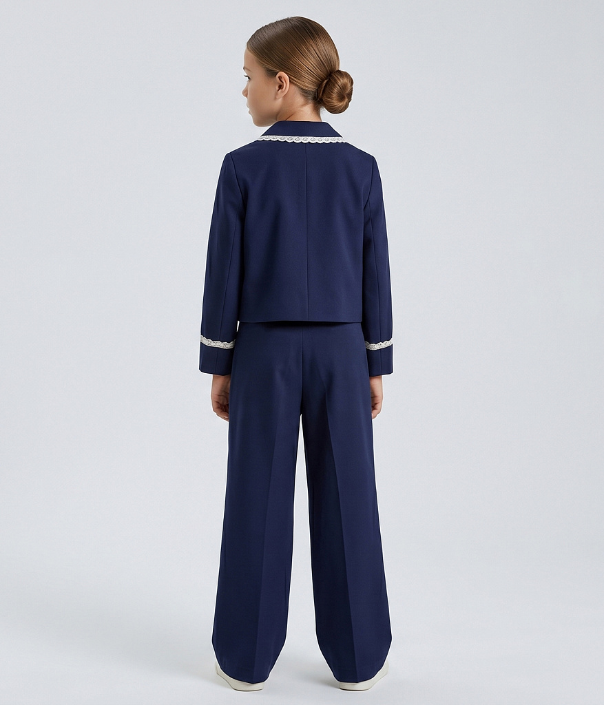 GIRLS Pants/Брюки детские/AW26TKG006 синий