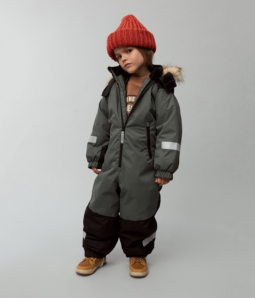 BOYS Overall/ Комбинезон детский/AW23TKB001 зеленый