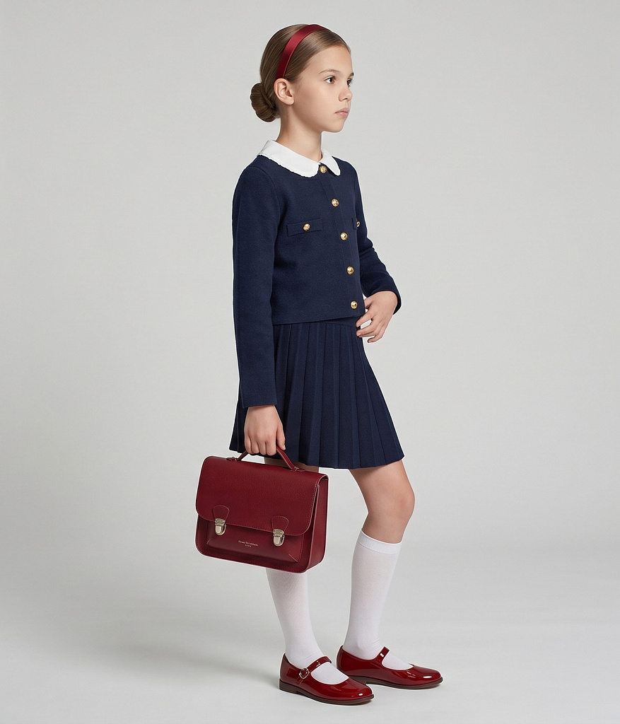 GIRLS Cardigan/Кардиган детский/AW25TKG025 синий