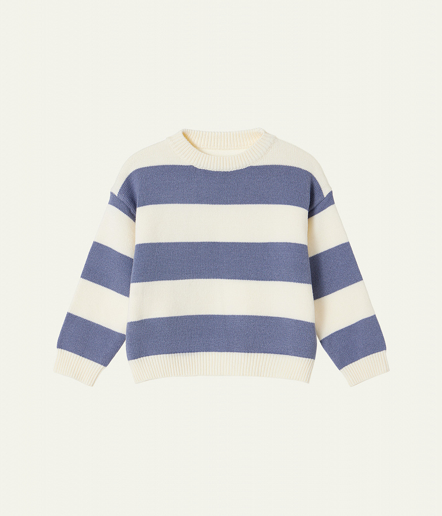 BOYS jumper knitted/Джемпер детский/SS24TKB054 молочный