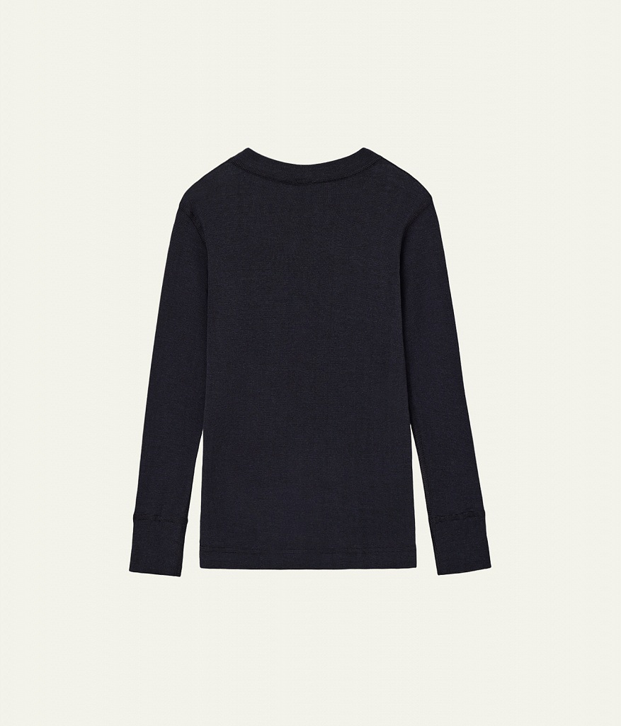 Термобелье детское - кофта c длинным рукавом+штаны/AW23TKB018 черный