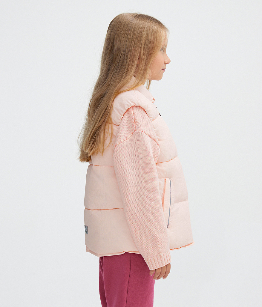 GIRLS Gilet/Жилет детский/AW23TKG012 розовый