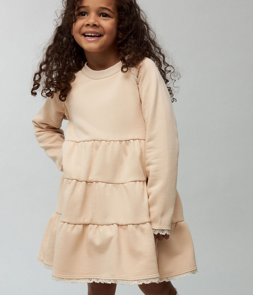 GIRLS dress LS/ Платье детское д/р/AW23TKG029
