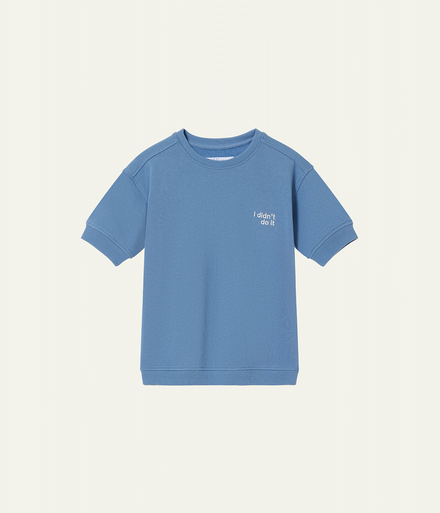 BOYS Set Shorts and Tee SS/ К-т джемпер и шорты  детский /SS24TKB041 синий