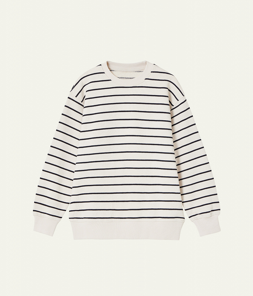 BOYS Jumper sweat/ Джемпер детский/SS24TKB039 молочный