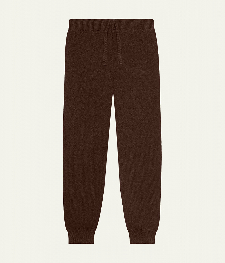 BOYS Joggers knitted/Брюки детские/AW23TKB040 коричневый