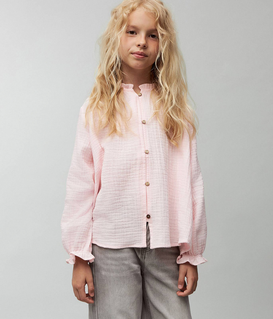 GIRLS Blouse/ Блузка детская/SS24TKG023