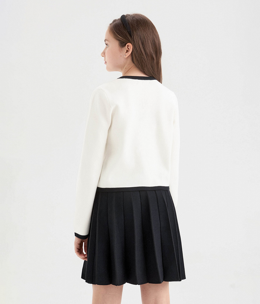 GIRLS Skirt/Юбка детская/AW25TKG003 черный