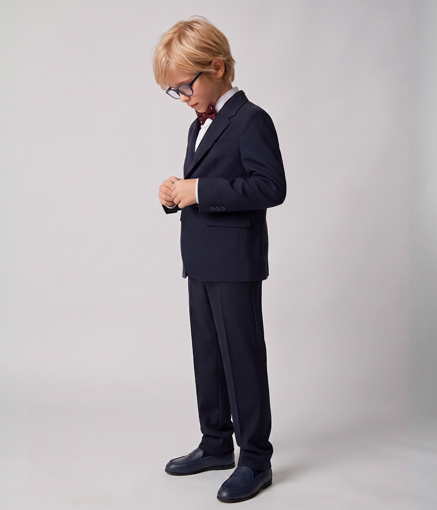 BOYS Pants/Брюки детские/AW25TKB009 синий