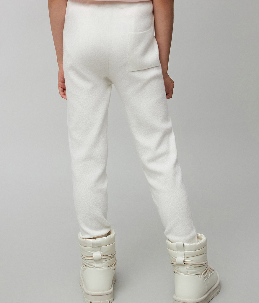 BOYS Joggers knitted/Брюки детские/AW23TKB022 молочный