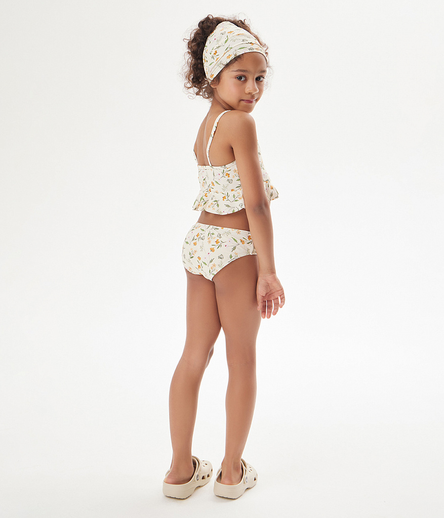GIRLS Tankini/ Костюм купальный детский/SS24TKG105 молочный