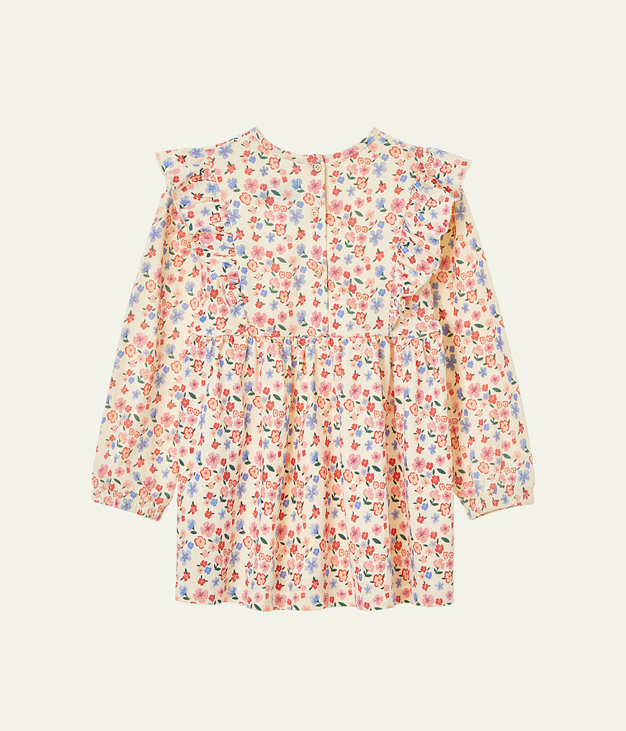 GIRLS dress LS/ Платье детское д/р/AW23TKG026 розовый