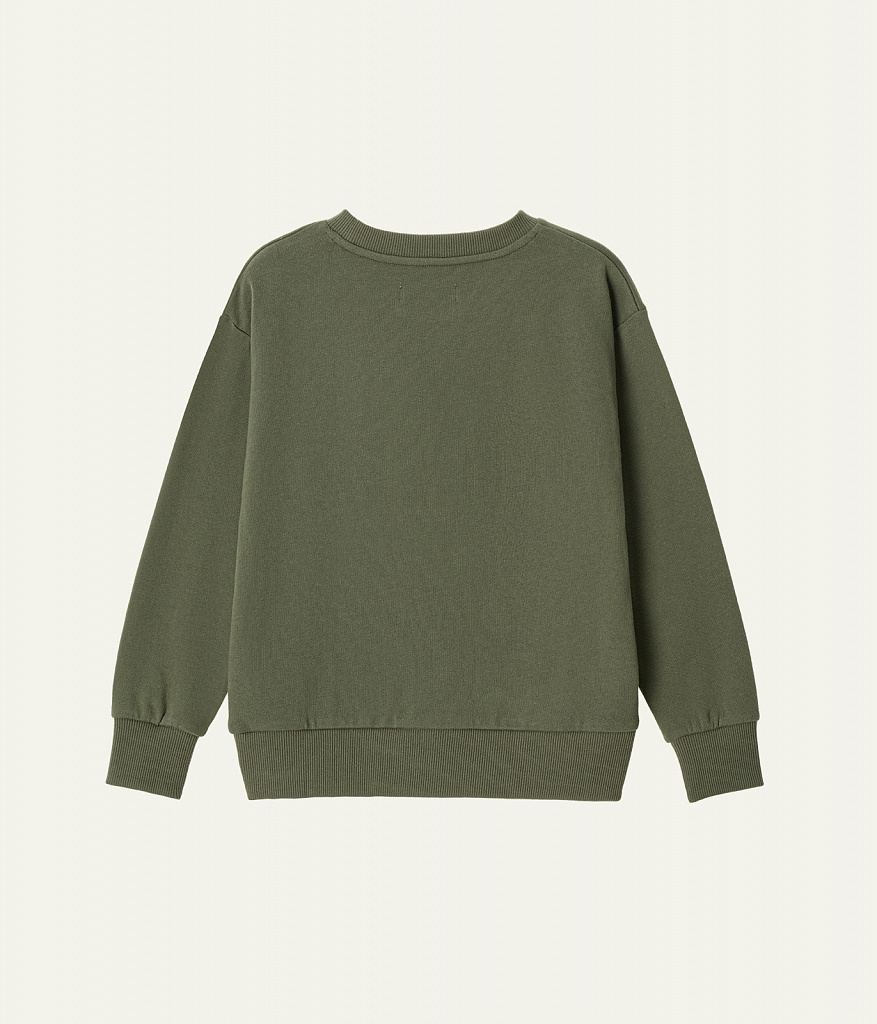 BOYS Jumper sweat/ Джемпер детский/SS24TKB021 оливковый
