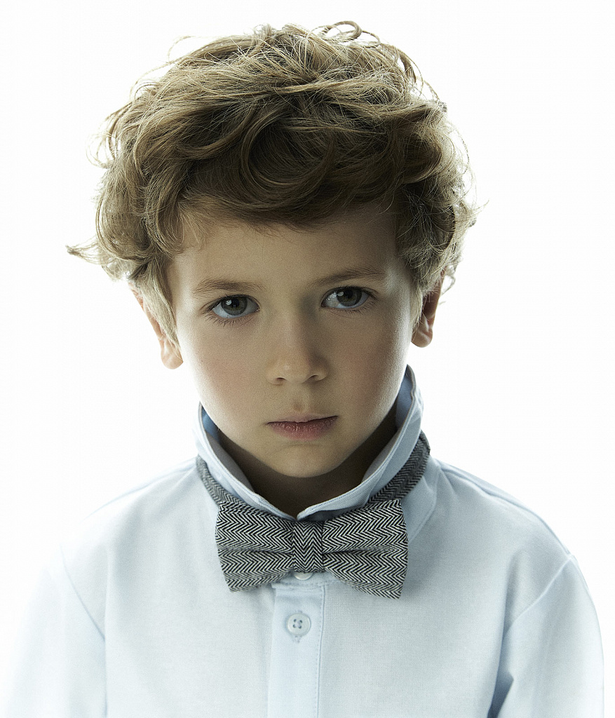 BOYS bow/ Галстук-бабочка детский/AW23TKB049 серый
