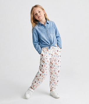 GIRLS trousers/ Брюки детские/SS24TKG097