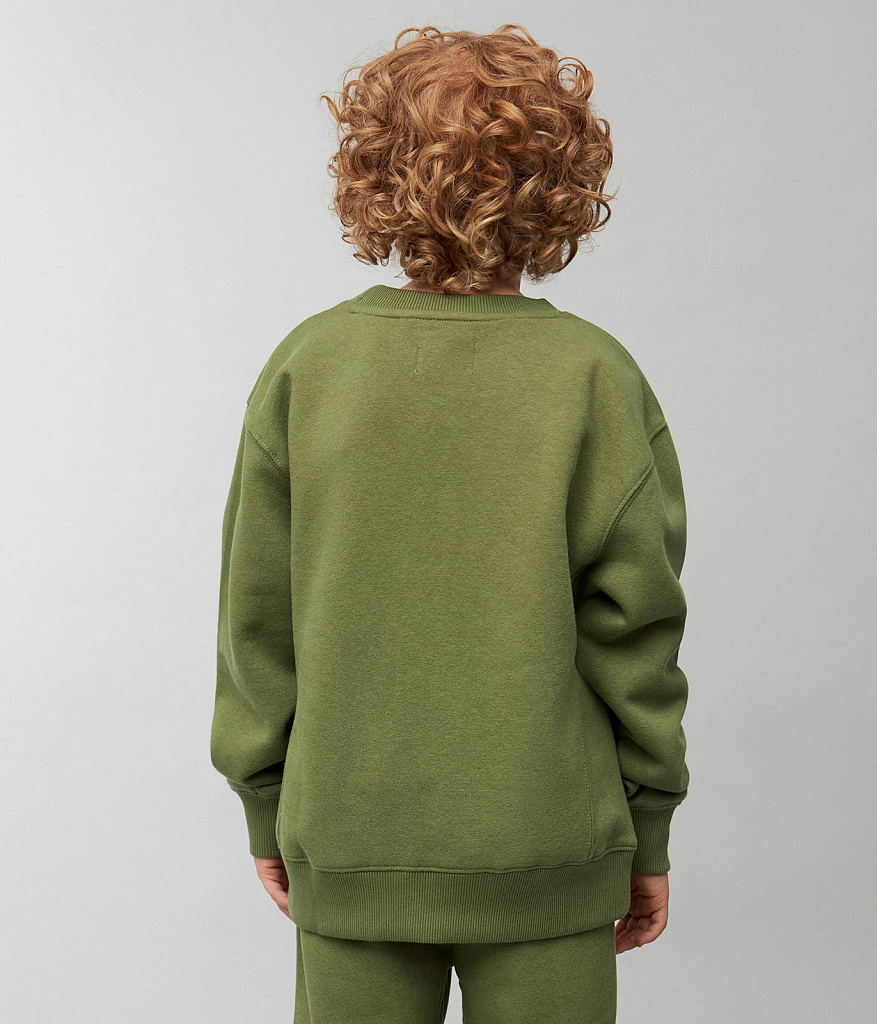 BOYS Jumper sweat/Джемпер детский/AW23TKB034 зеленый