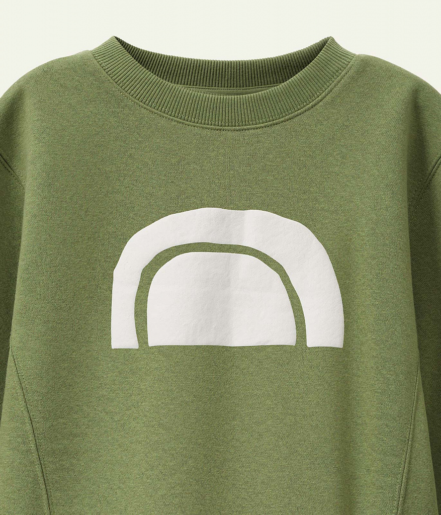 BOYS Jumper sweat/Джемпер детский/AW23TKB034 зеленый