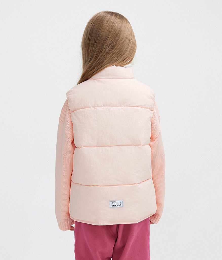 GIRLS Gilet/Жилет детский/AW23TKG012 розовый