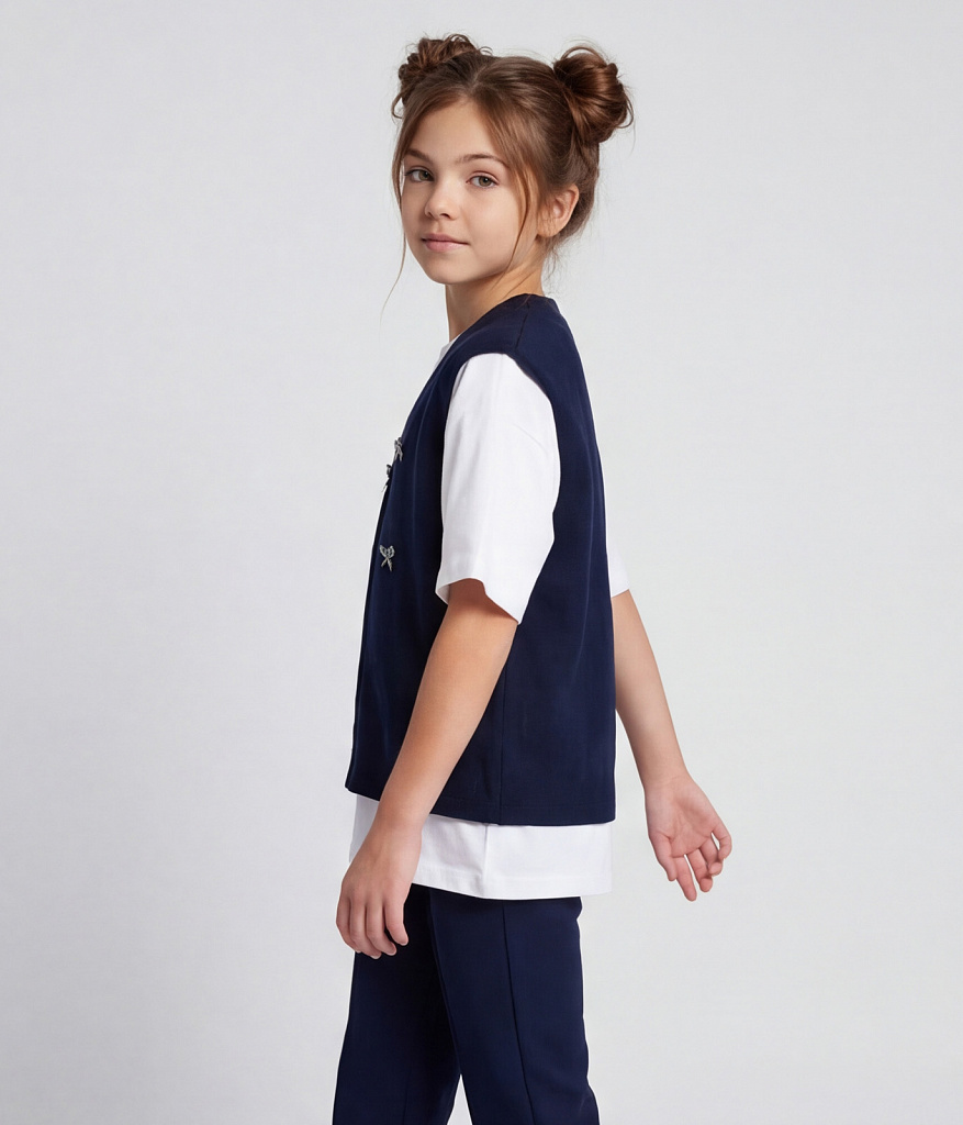 Жилет детский/AW26TKG039 синий