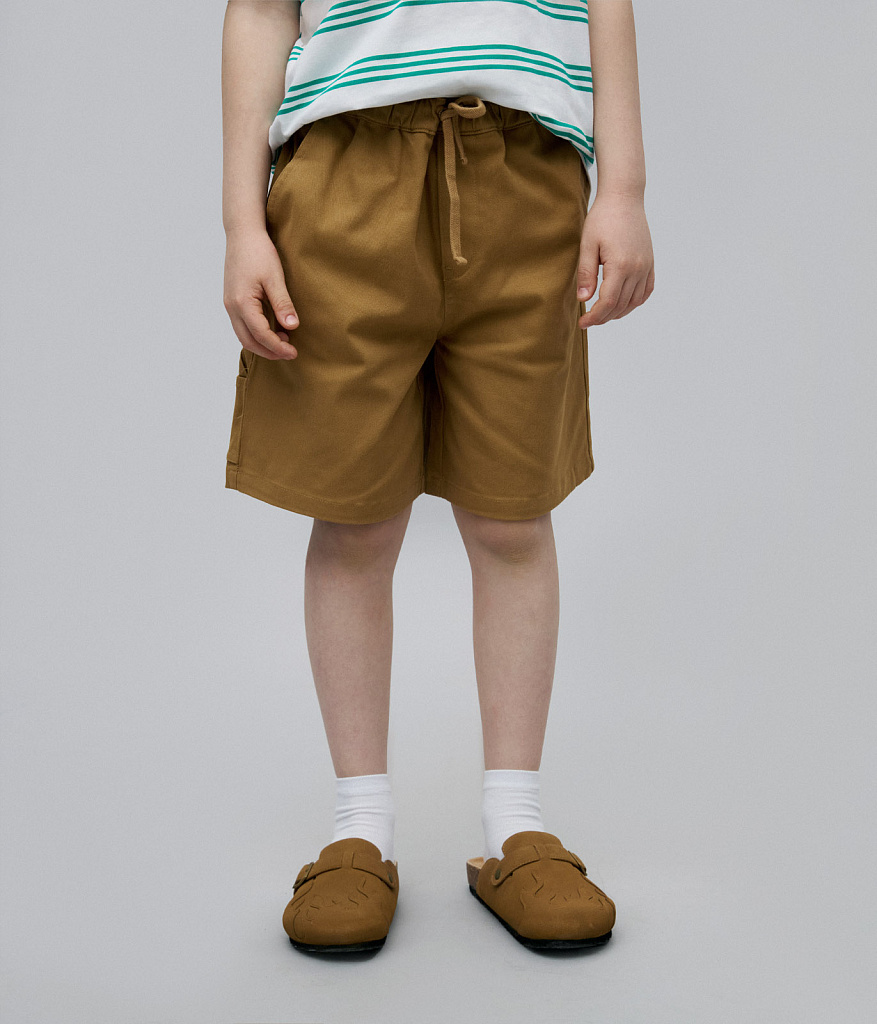 BOYS shorts/ Шорты детские/SS24TKB017 бежевый